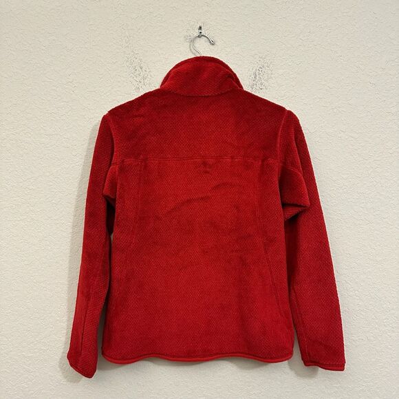 PATAGONIA W's Re-Tool Snap-T Pullover Sweater Outdoor in Cochineal Red Wax - Picture 2 of 7